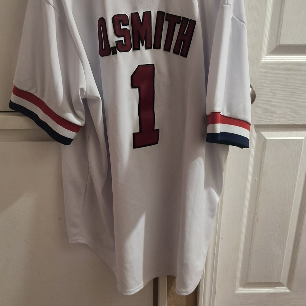 Ozzie Smith Mitchell & Ness St Louis Cardinals Jersey - Picture 3 of 6